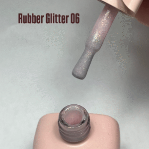 Base rubber glitter 06 Illusion Beauty 10ml