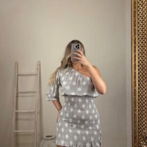 Vestido asimétrico estrellas